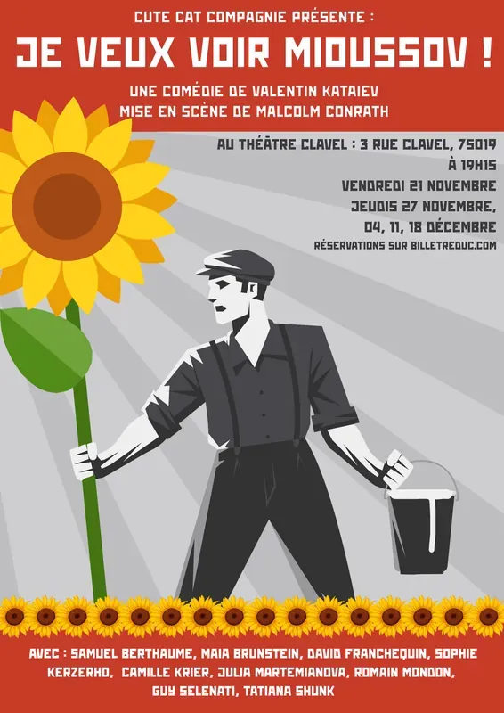 Affiche Je veux voir Mioussov !