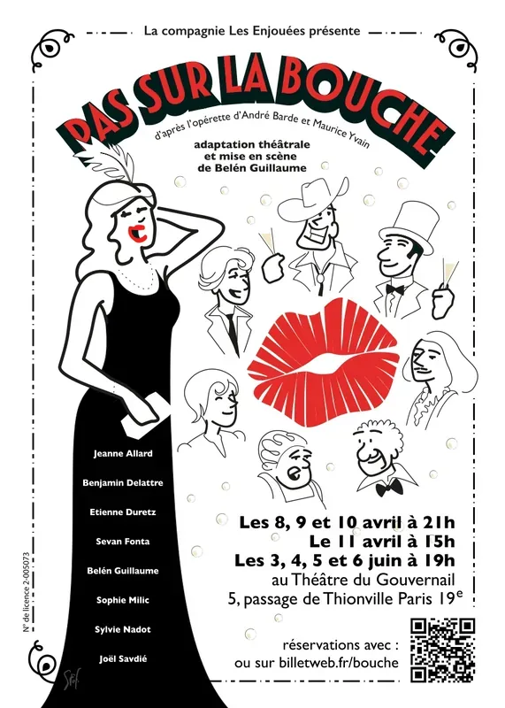 Couverture — Pas sur la bouche