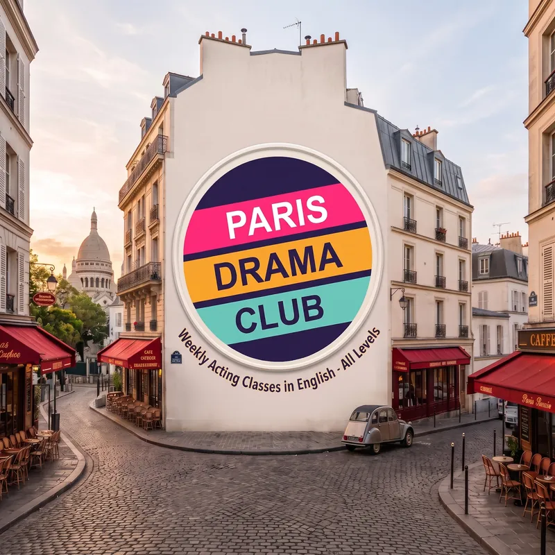 Couverture — COURS DE THÉÂTRE 100% EN ANGLAIS À PARIS
