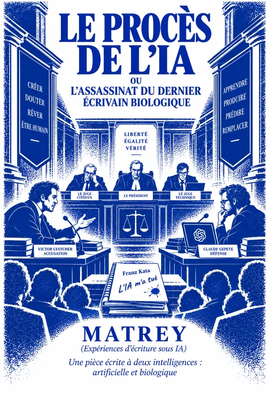 Couverture — "Le Procès de l’IA" cherche troupe ou producteur