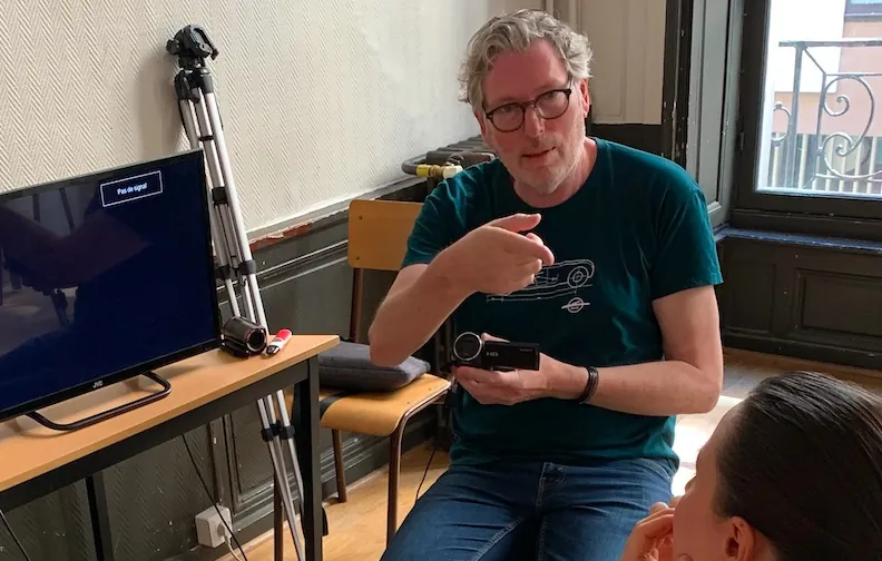 Couverture — Stage "Jeu face caméra" avec le réalisateur Hubert