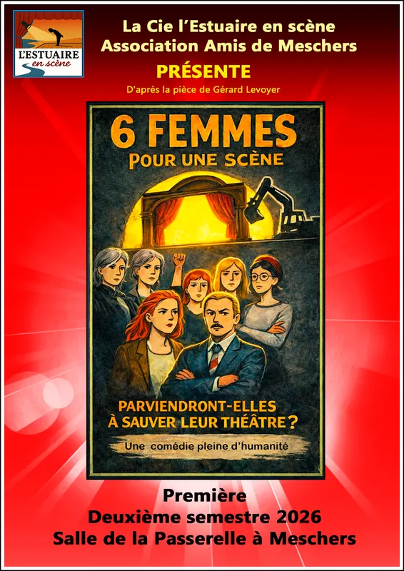 Couverture — Théâtre - Six femmes pour une scène