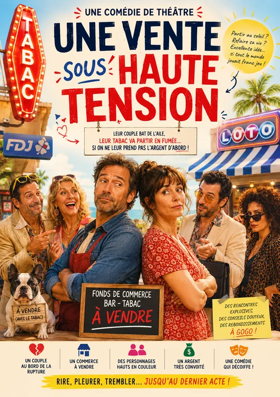 Couverture — Une vente sous hautes tensions