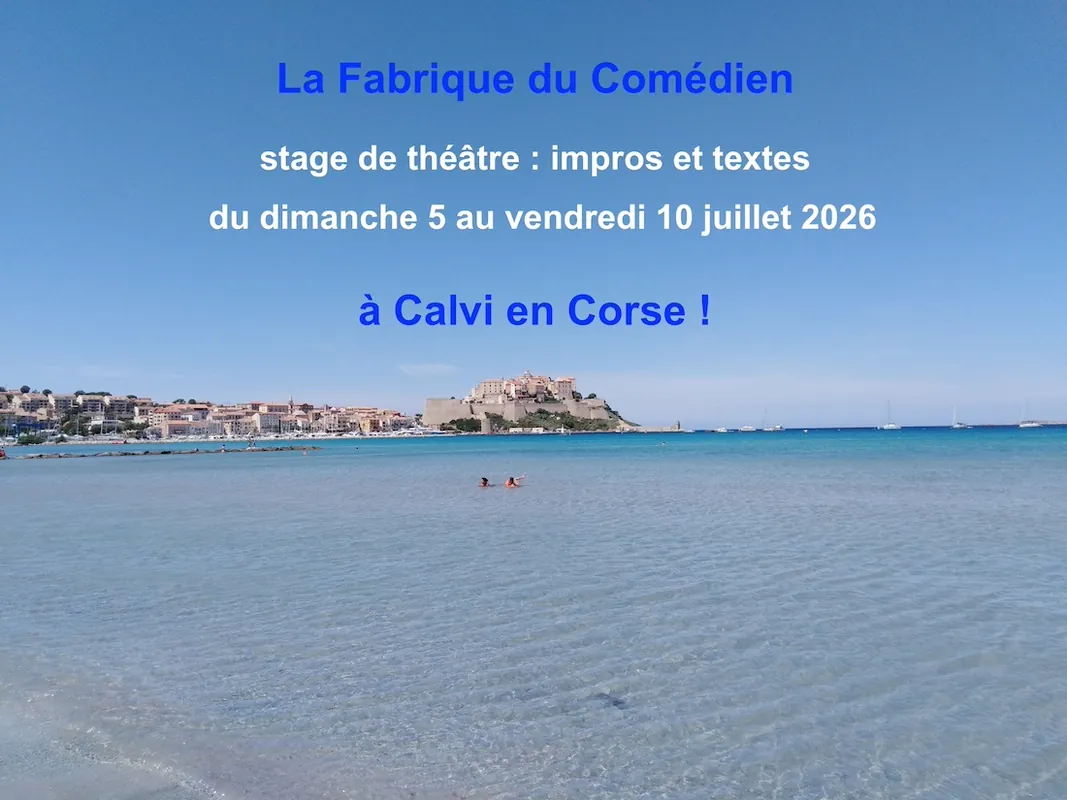 Couverture — Stage théâtre en Corse : plus qu'une place !