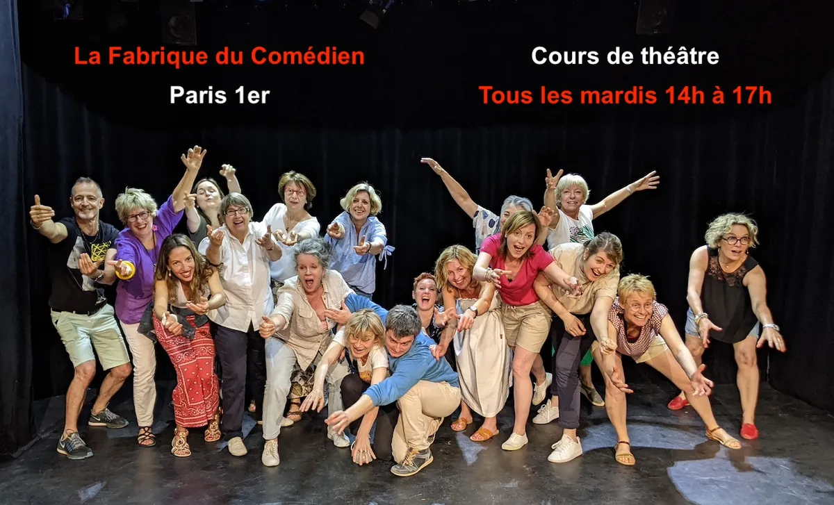 Couverture — Cours théâtre l’après-midi à Paris. 2026-2027