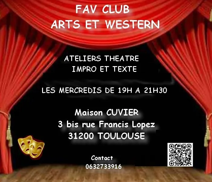 Couverture — ATELIERS THÉÂTRE Impro et texte